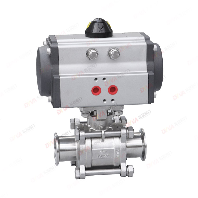 气动快装球阀