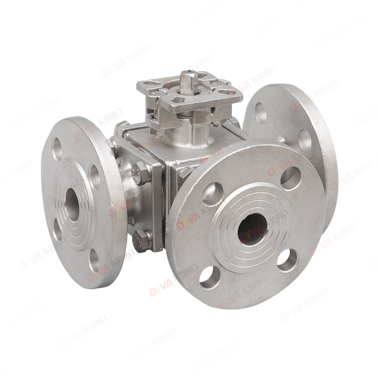 三通高平台法兰球阀