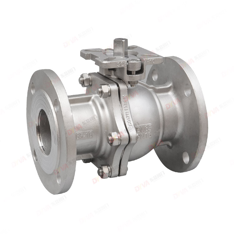 国标高平台法兰球阀