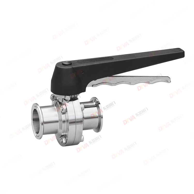 鸭嘴式快装蝶阀