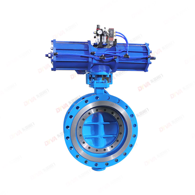 气动法兰蝶阀